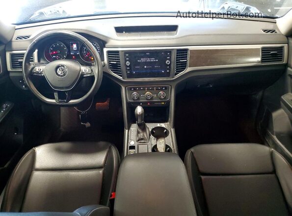 1V2WR2CA3KC624035 2019 VOLKSWAGEN ATLAS Black Widok deski rozdzielczej