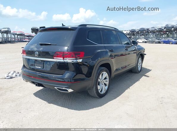 1V2WR2CA3NC520147 2022 VOLKSWAGEN ATLAS Black Trasero derecho