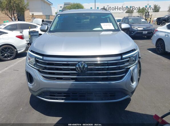 1V2WR2CA3RC557866 2024 VOLKSWAGEN ATLAS Silver Instrument cluster view