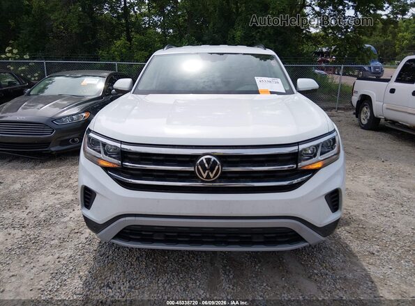 1V2WR2CA4MC572109 2021 VOLKSWAGEN ATLAS White Սարքավորումների վահանակի տեսք