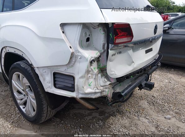 1V2WR2CA4MC572109 2021 VOLKSWAGEN ATLAS White Դիմացի տեսք