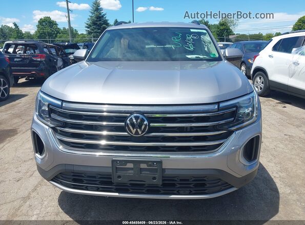 1V2WR2CA4SC505572 2025 VOLKSWAGEN ATLAS Silver ხელსაწყოთა პანელის ხედი