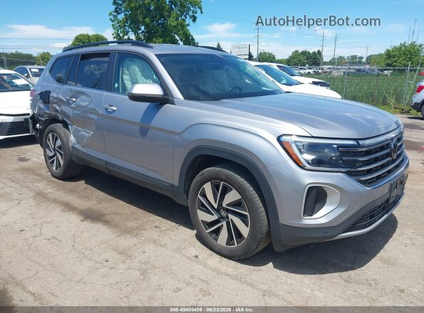 1V2WR2CA4SC505572 2025 VOLKSWAGEN ATLAS Silver უკანა სალონის ხედი