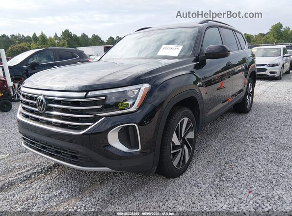 1V2WR2CA5SC504706 2025 VOLKSWAGEN ATLAS Черный Передняя левая четверть