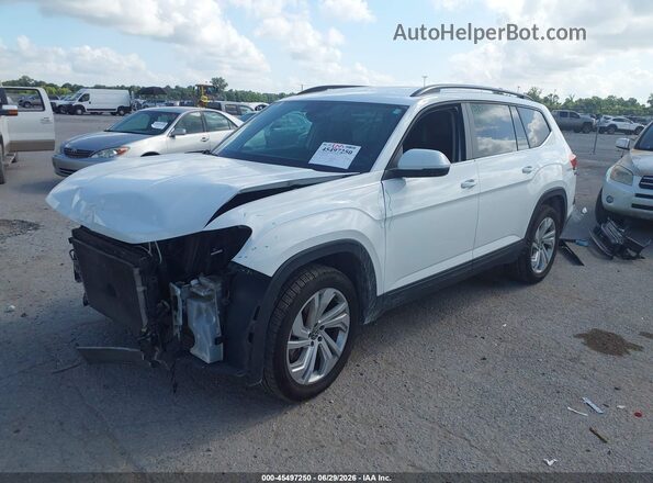 1V2WR2CA6NC527156 2022 VOLKSWAGEN ATLAS White Przód lewy
