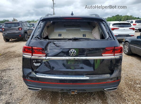 1V2WR2CA6PC506620 2023 VOLKSWAGEN ATLAS Black Вид ззаду