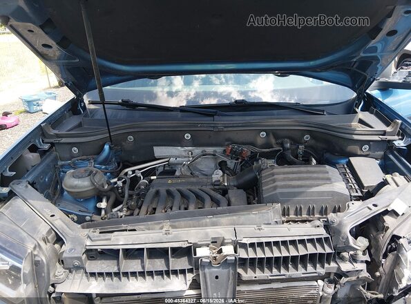 1V2WR2CA7KC520115 2019 VOLKSWAGEN ATLAS Синий Вид сзади