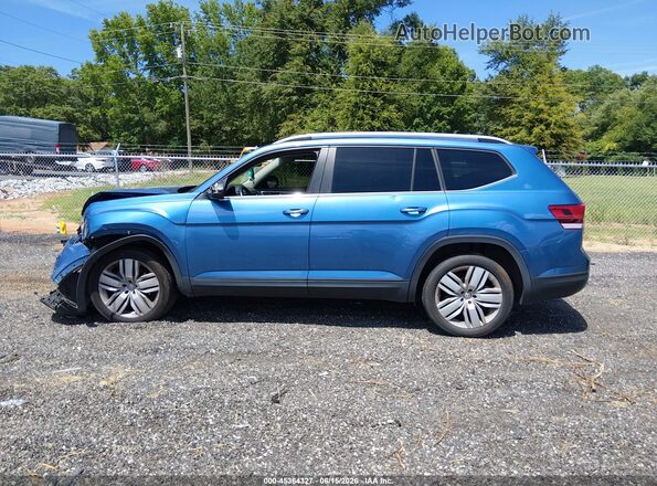 1V2WR2CA7KC520115 2019 VOLKSWAGEN ATLAS Синий 