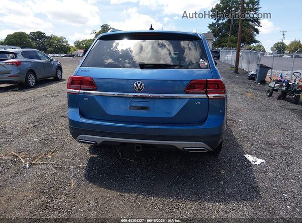 1V2WR2CA7KC520115 2019 VOLKSWAGEN ATLAS Синий 