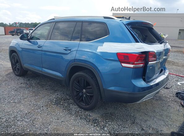 1V2WR2CA7KC556015 2019 VOLKSWAGEN ATLAS Blue უკანა მარცხენა