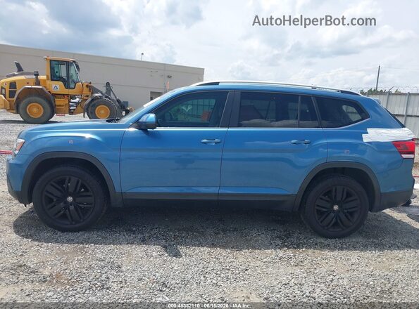 1V2WR2CA7KC556015 2019 VOLKSWAGEN ATLAS Blue სალონის 360-გრადუსიანი ხედი