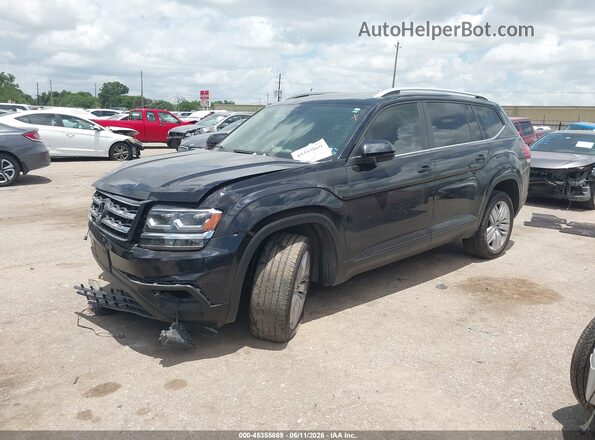 1V2WR2CA7KC574644 2019 VOLKSWAGEN ATLAS Black Vista tres cuartos delantera izquierda