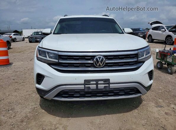1V2WR2CA7MC569916 2021 VOLKSWAGEN ATLAS White წინა ხედი