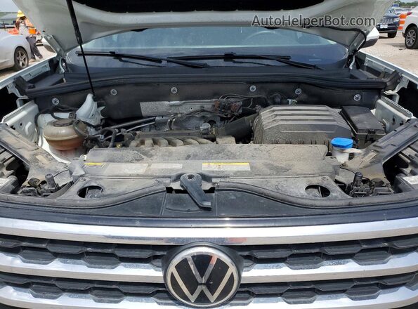 1V2WR2CA7MC569916 2021 VOLKSWAGEN ATLAS White უკანა სალონის ხედი