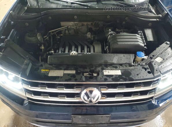 1V2WR2CAXKC623092 2019 VOLKSWAGEN ATLAS Blue Շարժիչի բաժամունքի տեսք