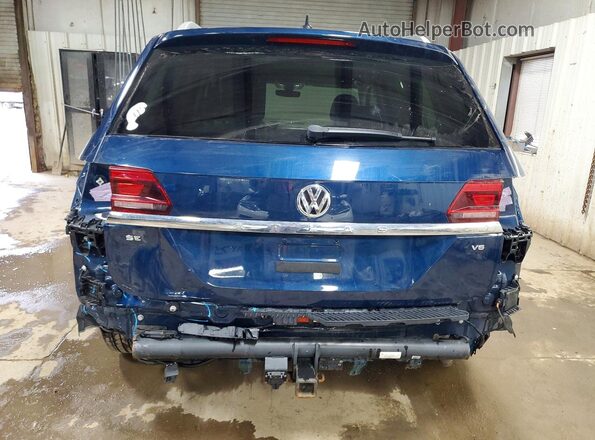 1V2WR2CAXKC623092 2019 VOLKSWAGEN ATLAS Blue Հետևի տեսք