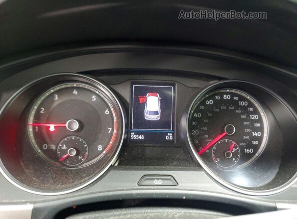 1V2WR2CAXKC623092 2019 VOLKSWAGEN ATLAS Blue Սարքավորումների վահանակի տեսք
