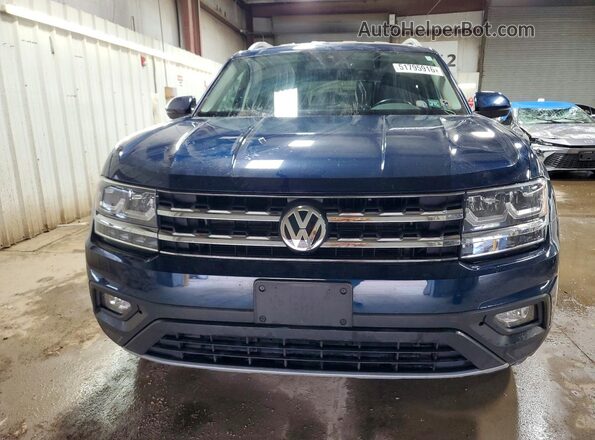 1V2WR2CAXKC623092 2019 VOLKSWAGEN ATLAS Blue Դիմացի տեսք