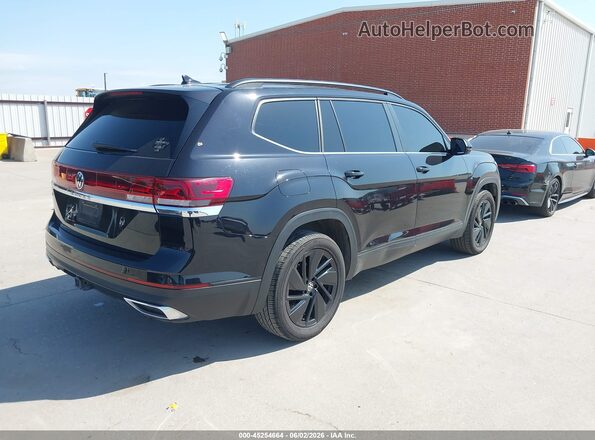 1V2WR2CAXRC508194 2024 VOLKSWAGEN ATLAS Black Задня права чверть
