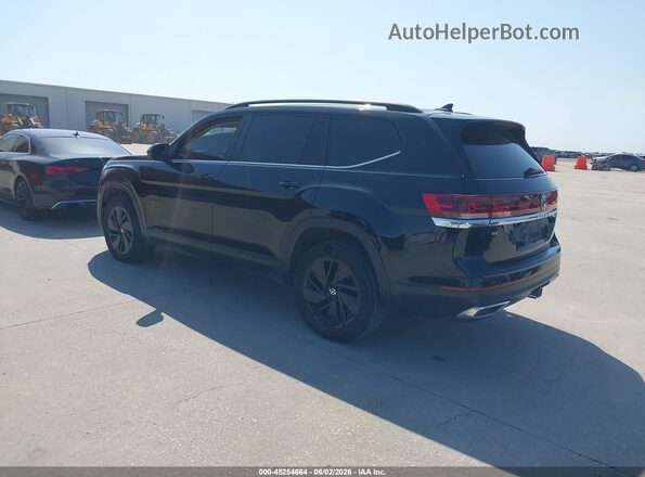 1V2WR2CAXRC508194 2024 VOLKSWAGEN ATLAS Black Задня ліва чверть