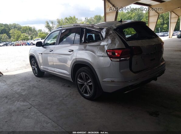 1V2XR2CA4KC619527 2019 VOLKSWAGEN ATLAS Silver Trasero izquierdo