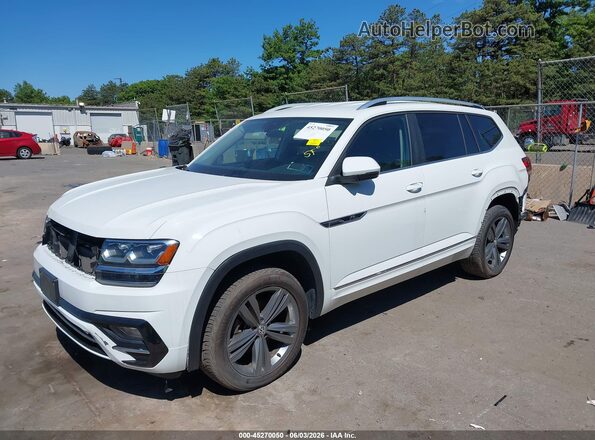 1V2XR2CA7KC544239 2019 VOLKSWAGEN ATLAS White Front left