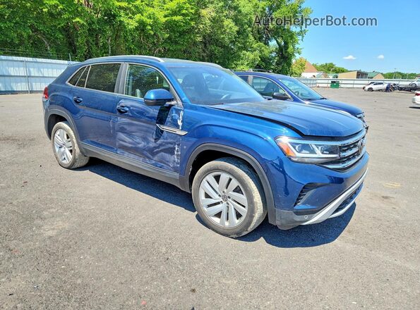 1V2YC2CA6LC225826 2020 VOLKSWAGEN ATLAS Blue Delantero derecho