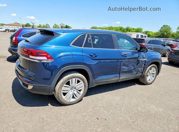 1V2YC2CA6LC225826 2020 VOLKSWAGEN ATLAS Blue Trasero derecho
