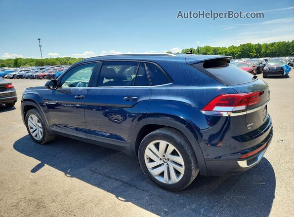 1V2YC2CA6LC225826 2020 VOLKSWAGEN ATLAS Blue Trasero izquierdo