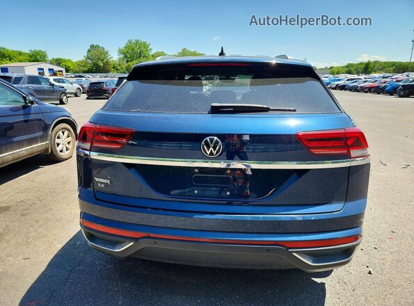 1V2YC2CA6LC225826 2020 VOLKSWAGEN ATLAS Blue Vista trasera