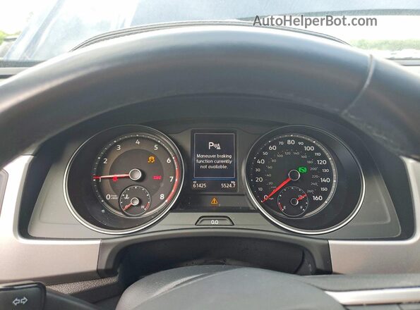 1V2YC2CA6LC225826 2020 VOLKSWAGEN ATLAS Blue Vista del cuadro de instrumentos