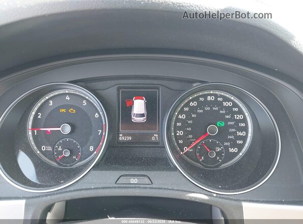 1V2YR2CA0KC608366 2019 VOLKSWAGEN ATLAS White 