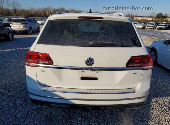 1V2YR2CA2KC618879 2019 VOLKSWAGEN ATLAS White უკანა ხედი
