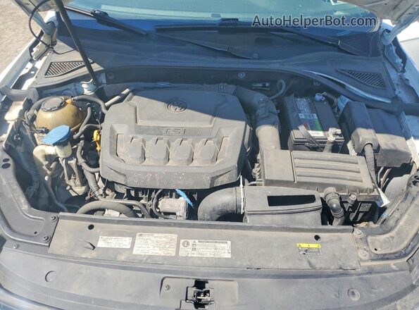 1VWAA7A30JC016604 2018 VOLKSWAGEN PASSAT White უკანა სალონის ხედი
