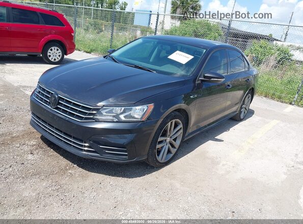 1VWAA7A30JC034908 2018 VOLKSWAGEN PASSAT Black Передня ліва чверть