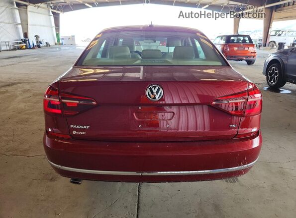 1VWAA7A32JC007175 2018 VOLKSWAGEN PASSAT Темно-бордовый 
