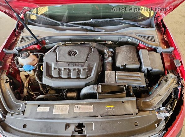 1VWAA7A32JC007175 2018 VOLKSWAGEN PASSAT Темно-бордовый 