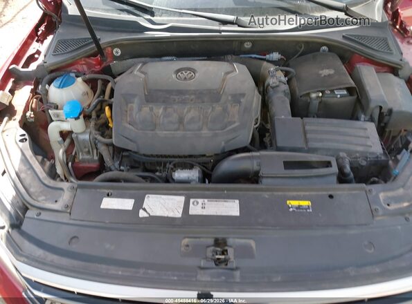 1VWAA7A34JC005914 2018 VOLKSWAGEN PASSAT Red უკანა ხედი