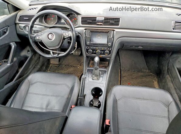 1VWAA7A34JC009719 2018 VOLKSWAGEN PASSAT Charcoal Widok deski rozdzielczej