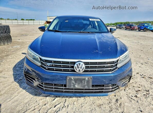 1VWAA7A34JC050352 2018 VOLKSWAGEN PASSAT Blue Вид спереду