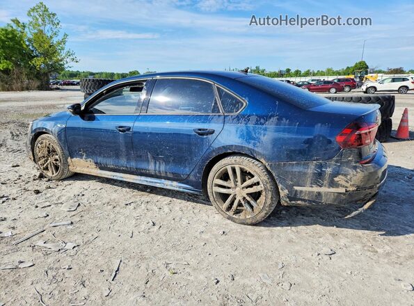 1VWAA7A34JC050352 2018 VOLKSWAGEN PASSAT Blue Задня ліва чверть