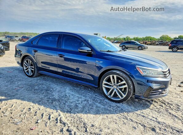 1VWAA7A34JC050352 2018 VOLKSWAGEN PASSAT Blue Передня права чверть
