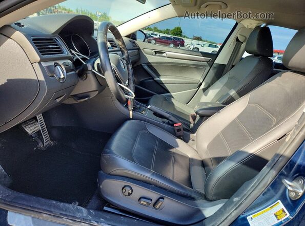 1VWAA7A34JC050352 2018 VOLKSWAGEN PASSAT Blue Вид салону спереду