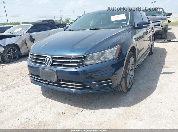 1VWAA7A35JC023726 2018 VOLKSWAGEN PASSAT Blue Vista frontal