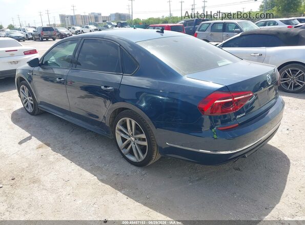 1VWAA7A35JC023726 2018 VOLKSWAGEN PASSAT Blue Trasero izquierdo