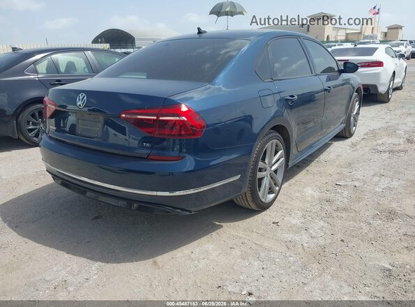 1VWAA7A35JC023726 2018 VOLKSWAGEN PASSAT Blue Trasero derecho