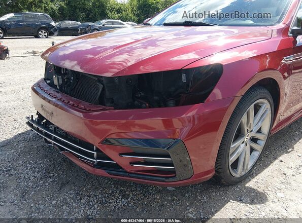 1VWAA7A35JC035455 2018 VOLKSWAGEN PASSAT Red წინა ხედი