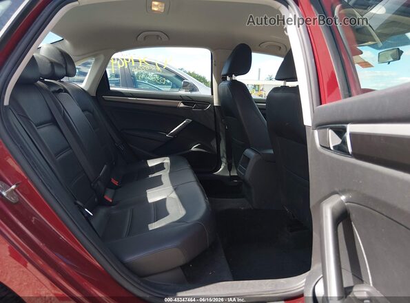 1VWAA7A35JC035455 2018 VOLKSWAGEN PASSAT Red VIN კოდის სტიკერის ხედი