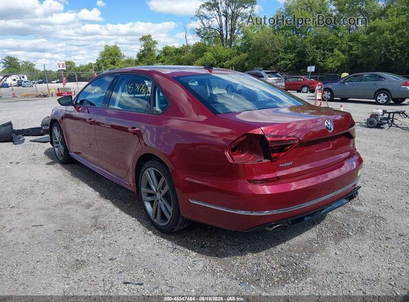 1VWAA7A35JC035455 2018 VOLKSWAGEN PASSAT Red უკანა მარცხენა
