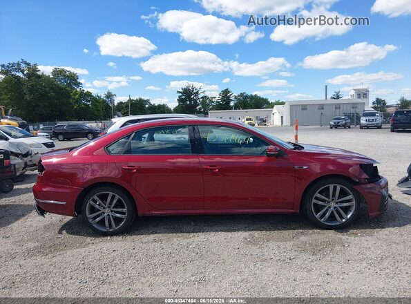 1VWAA7A35JC035455 2018 VOLKSWAGEN PASSAT Red სალონის 360-გრადუსიანი ხედი